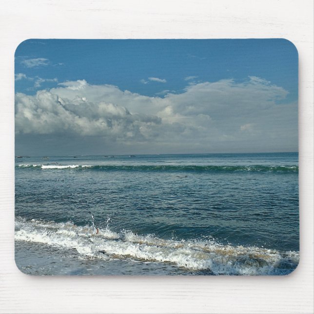 Tapis De Souris Mélodie des vagues océaniques relaxantes (Devant)