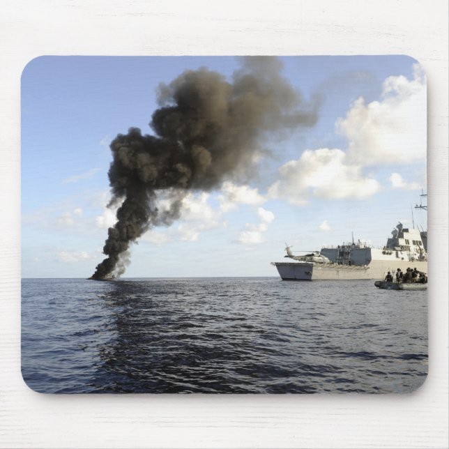 Tapis De Souris Membres de la Garde côtière américaine (Devant)