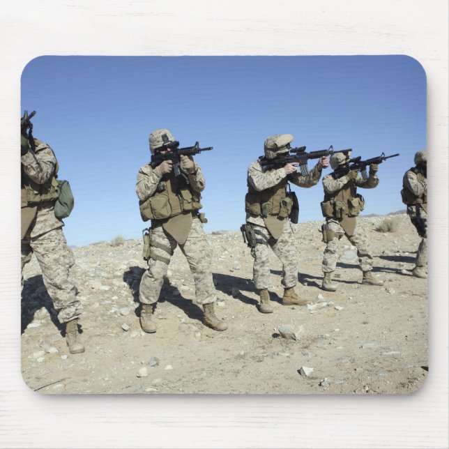 Tapis De Souris Membres de l'équipe de transition militaire (Devant)