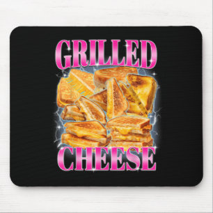 Tapis De Souris Mème alimentaire amusant Fromage Grillé Sandwiches