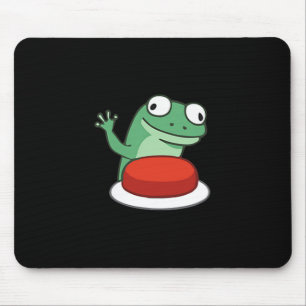 Tapis De Souris Mème Bouton Lizard drôle