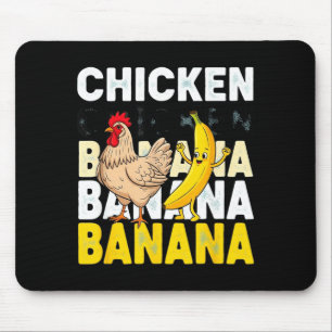 Tapis De Souris Mème de danse de banane de poulet drôle pour les e