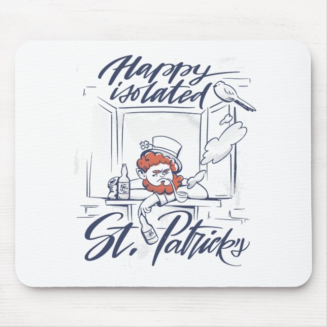 Tapis De Souris Mème de la Saint-Patrick (Devant)