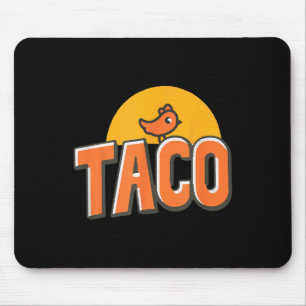 Tapis De Souris Mème de poulet drôle Tendance Taco Trump Toujours