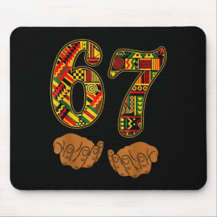 Tapis De Souris Meme Drôle 6 7 Six Sept Mois de l'histoire des Noi
