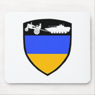 Tapis De Souris Mème drôle d'Ukraine agriculteur tracteur remorqua