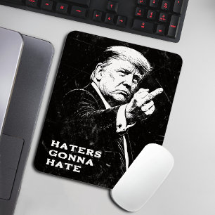 Tapis De Souris Meme Drôle Trump Doigt D'honneur 2026