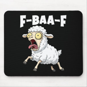 Tapis De Souris Meme F-baa-f – Graphique de mème drôle qui hurle 
