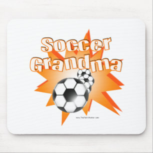 Tapis De Souris Mémé footballeuse