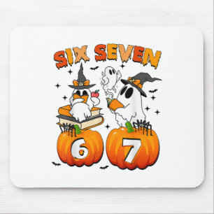 Tapis De Souris Mème Hanté 67 Six Sept 6-7 Blague drôle d'Internet