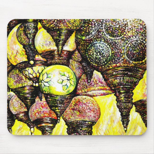 Tapis De Souris Même plus grande idée de couleur (Devant)