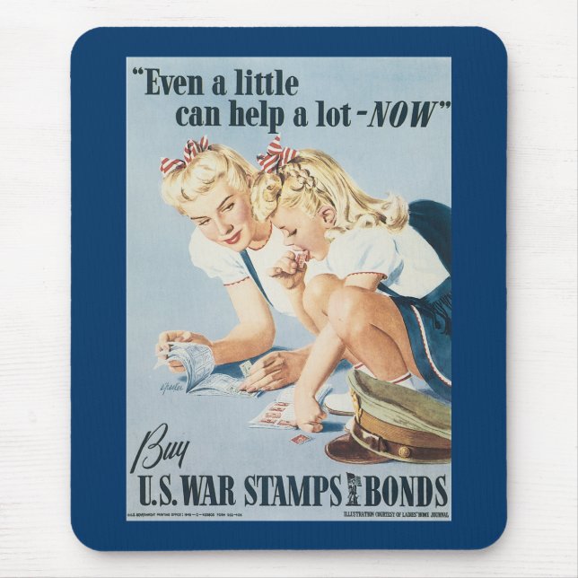 Tapis De Souris Même un petit peu peut aider maintenant (Devant)