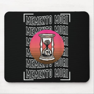 Tapis De Souris Memento Mori Philosophie stoïque antique Phi