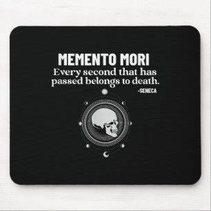 Tapis De Souris Memento Mori Seneca stoïcisme Philosophie stoïque