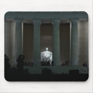 Tapis De Souris Mémorial de Lincoln la nuit