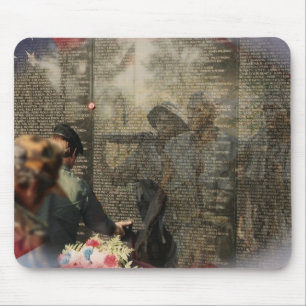 Tapis De Souris Mémorial des Vétérans du Vietnam