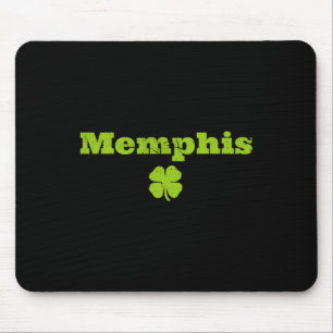 Tapis De Souris Memphis Tn Fierté Irlandaise Image Shamrock St Pat