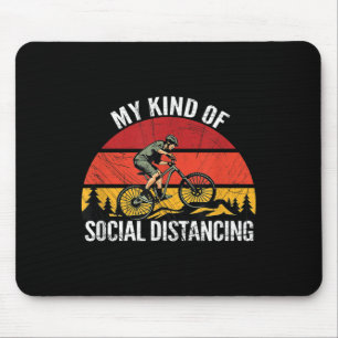 Tapis De Souris Mens Funny Mountain Vélo Mtb Citations Vélo Cyclis
