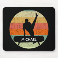 Mens Gymnastique Homme Gymnaste Sunset Monogramme