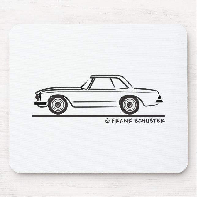 Tapis De Souris Mercedes SL Pagoda Hardtop (Devant)