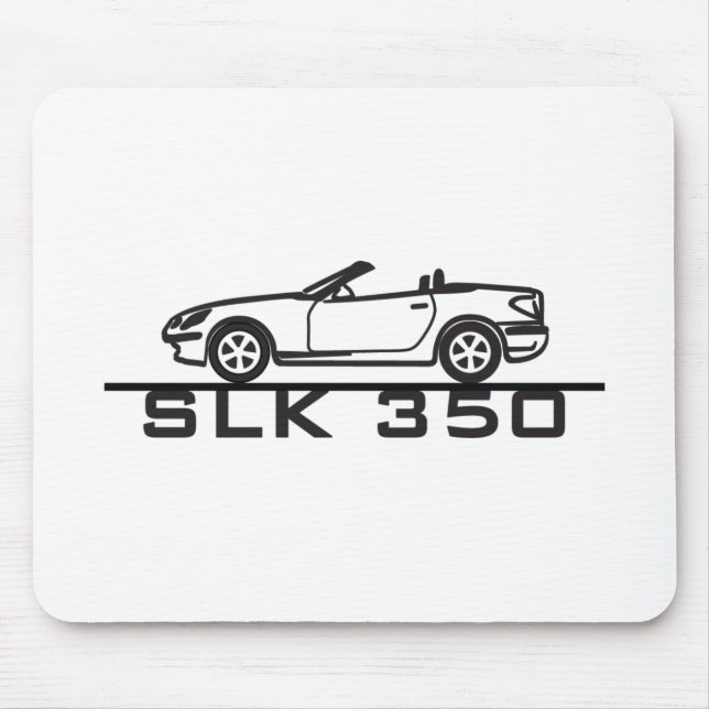 Tapis De Souris Mercedes SLK 350 (Devant)