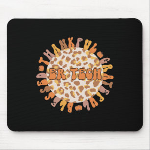 Tapis De Souris Merci ER Tech Thanksgiving Urgence Room Tech