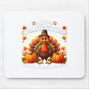Tapis De Souris Merci Grateful Bon thanksgiving Turke