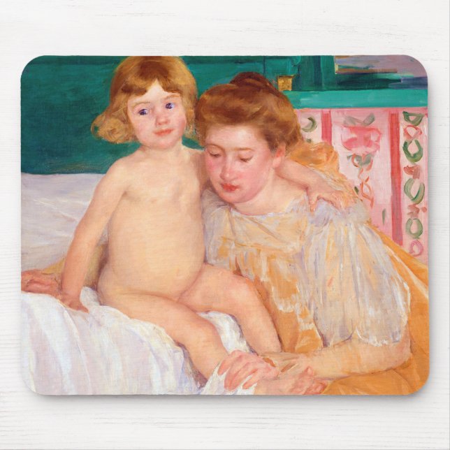 Tapis De Souris Mère et enfant, Mary Cassatt (Devant)