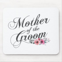 Mère simple du Mariage Groom | Mousepad