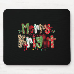 Tapis De Souris Merry And Bright Mignonne Coquette De Noël