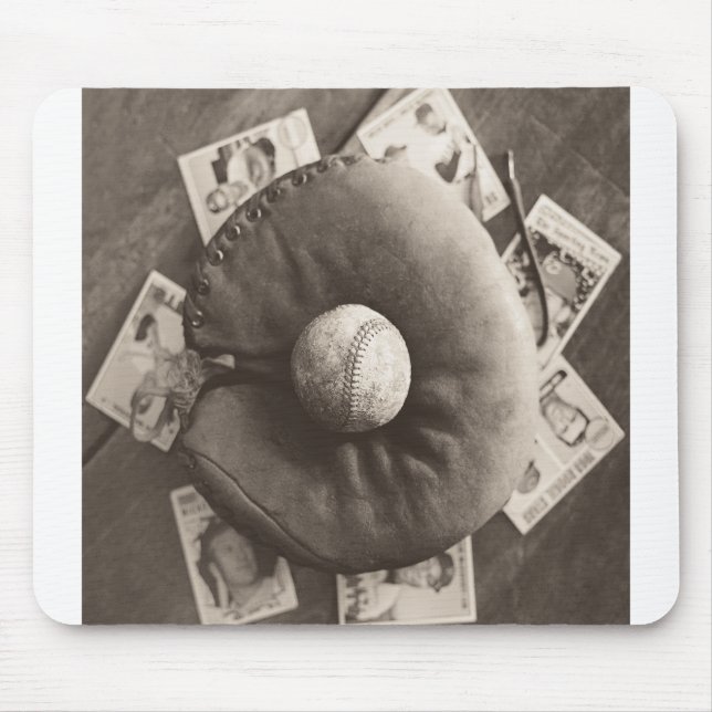 Tapis De Souris MES01BWD3 base-ball Cards.tif (Devant)