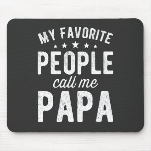 Tapis De Souris Mes Gens Favoris M'Appelent Papa