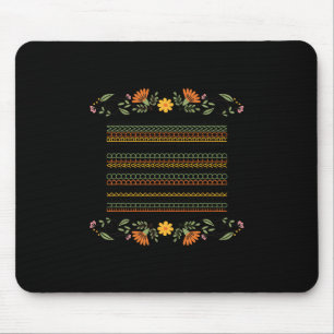 Tapis De Souris Message caché anti Trump floral subtil sarcasique