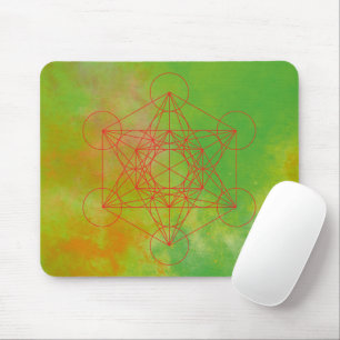Tapis De Souris Métatron, chakra, zen, géométrie sacrée, ange