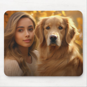 Tapis De Souris Mete golden retriever Meilleure maman chien jamais
