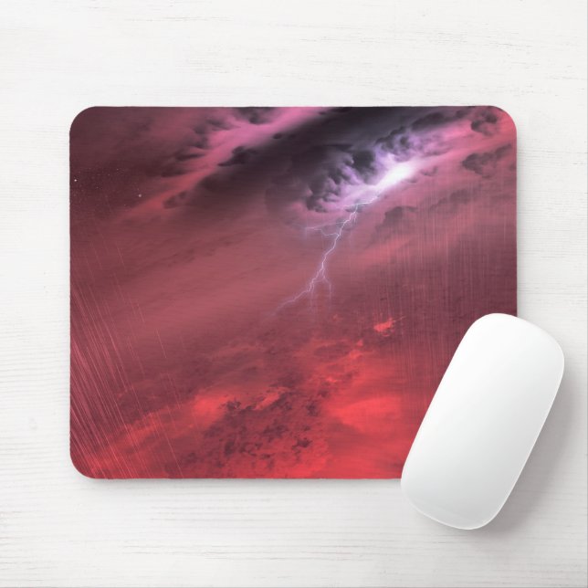 Tapis De Souris Météo Sur Une Étoile Naine Brown. (Avec souris)