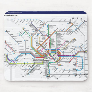Tapis De Souris Métro Mousepad