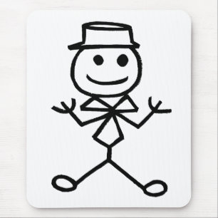 Tapis De Souris Metteur en scène de Stickman