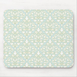Tapis De Souris Mettez en rouleau lt Teal de Gld de poids de Ptn