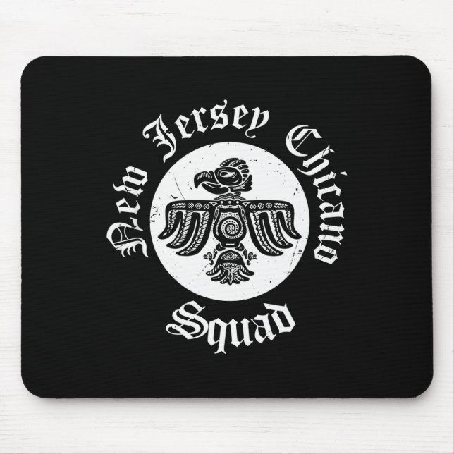 Tapis De Souris Mexican Eagle Apparel Men Latino Clothing New Jers (Devant)