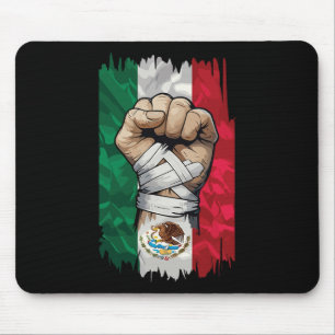Tapis De Souris Mexique Poing Force Patrimoine