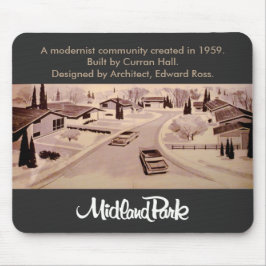Tapis De Souris Mi-siècle Moderne Midland Park Toronto Mousepad