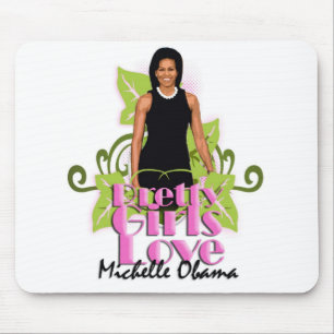 Tapis De Souris Michelle O "jolies filles aiment" la protection