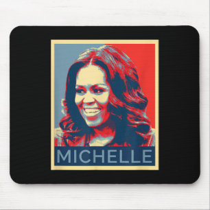 Tapis De Souris Michelle Obama Black Women Mois de l'histoire des