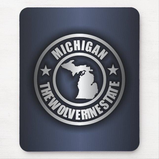 Tapis De Souris "Michigan Steel" Mousepad (Devant)
