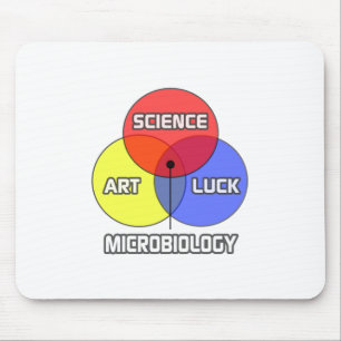 Tapis De Souris Microbiologie .. La chance de l'art scientifique