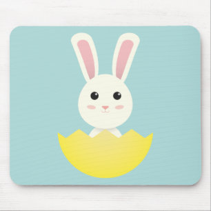 Tapis De Souris Mignonne lapin de Pâques I