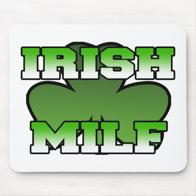 Tapis De Souris MILF irlandais Mousepad (Devant)
