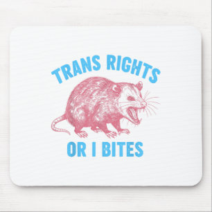 Tapis De Souris Militant Lgbtq Transgenre Égalité Trans Droits O