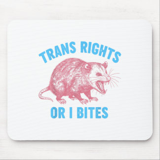 Tapis De Souris Militant Lgbtq Transgenre Égalité Trans Droits O